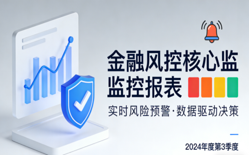 金融风控核心监控报表：客群质量监控报表_资产使用报表_损失和收益预测报表